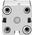 Festo Pneumatic Cylinder - 536263, 25mm Bore, 25mm Stroke, ADN Series, Double Acting
