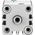 Festo Pneumatic Cylinder - 536281, 32mm Bore, 20mm Stroke, ADN Series, Double Acting