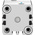 Festo Pneumatic Cylinder - 536281, 32mm Bore, 20mm Stroke, ADN Series, Double Acting