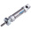 Festo Pneumatic Piston Rod Cylinder - 1908274, 16mm Bore, 10mm Stroke, DSNU Series, Double Acting