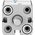 Festo Pneumatic Cylinder - 536235, 20mm Bore, 10mm Stroke, ADN Series, Double Acting