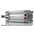 Norgren Pneumatic Piston Rod Cylinder - 80mm Bore, 100mm Stroke, PRA/802000/M Series, Double Acting