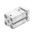 Festo Pneumatic Compact Cylinder - 554221, 20mm Bore, 10mm Stroke, ADNGF Series, Double Acting