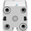 Festo Pneumatic Cylinder - 536258, 25mm Bore, 50mm Stroke, ADN Series, Double Acting
