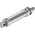 Festo Pneumatic Roundline Cylinder - 196023, 32mm Bore, 80mm Stroke, DSNU Series, Double Acting