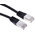 RS PRO Cat6 Male RJ45 to Male RJ45 Ethernet Cable, S/FTP, Black PVC Sheath, 10m