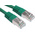 RS PRO Cat6 Male RJ45 to Male RJ45 Ethernet Cable, S/FTP, Green PVC Sheath, 0.5m