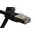 RS PRO Cat6 Male RJ45 to Male RJ45 Ethernet Cable, S/FTP, Black PVC Sheath, 0.5m