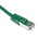 RS PRO Cat6 Male RJ45 to Male RJ45 Ethernet Cable, S/FTP, Green PVC Sheath, 1m