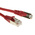 RS PRO Cat5e Male RJ45 to Male RJ45 Ethernet Cable, F/UTP, Red PVC Sheath, 2m
