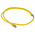 RS PRO Cat5e Male RJ45 to Male RJ45 Ethernet Cable, F/UTP, Yellow PVC Sheath, 1m