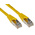 RS PRO Cat5e Male RJ45 to Male RJ45 Ethernet Cable, F/UTP, Yellow PVC Sheath, 1m