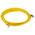 RS PRO Cat5e Male RJ45 to Male RJ45 Ethernet Cable, F/UTP, Yellow PVC Sheath, 3m