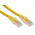 RS PRO Cat5e Male RJ45 to Male RJ45 Ethernet Cable, U/UTP, Yellow PVC Sheath, 2m
