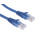 RS PRO Cat5e Male RJ45 to Male RJ45 Ethernet Cable, U/UTP, Blue PVC Sheath, 5m