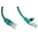 RS PRO Cat5e Male RJ45 to Male RJ45 Ethernet Cable, U/UTP, Green PVC Sheath, 3m