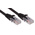 RS PRO Cat5e Male RJ45 to Male RJ45 Ethernet Cable, U/UTP, Black LSZH Sheath, 2m