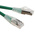 RS PRO Cat6 Male RJ45 to Male RJ45 Ethernet Cable, F/UTP, Green LSZH Sheath, 0.5m