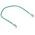 RS PRO Cat5e Male RJ45 to Male RJ45 Ethernet Cable, F/UTP, Green PVC Sheath, 0.5m