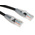 RS PRO Cat5e Male RJ45 to Male RJ45 Ethernet Cable, U/UTP, Black PVC Sheath, 0.5m