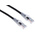 RS PRO Cat5e Male RJ45 to Male RJ45 Ethernet Cable, U/UTP, Black PVC Sheath, 3m