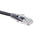 RS PRO Cat5e Male RJ45 to Male RJ45 Ethernet Cable, U/UTP, Black PVC Sheath, 1m