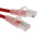 RS PRO Cat5e Male RJ45 to Male RJ45 Ethernet Cable, U/UTP, Red PVC Sheath, 1m