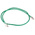 RS PRO Cat5e Male RJ45 to Male RJ45 Ethernet Cable, F/UTP, Green PVC Sheath, 1m