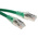 RS PRO Cat5e Male RJ45 to Male RJ45 Ethernet Cable, F/UTP, Green PVC Sheath, 1m
