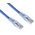 RS PRO Cat5e Male RJ45 to Male RJ45 Ethernet Cable, U/UTP, Blue PVC Sheath, 10m