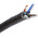RS PRO Cat7 Ethernet Cable, SF/FTP, Black PVC Sheath, 100m