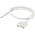 Rosenberger MultiMag 15 Series Male Magnetic Rectangular to Unterminated Coaxial Cable, 3m, Terminated