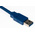 RS PRO Male USB A to Male USB A USB Cable, 3m, USB 3.0