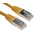RS PRO Cat5 Male RJ45 to Male RJ45 Ethernet Cable, F/UTP, Yellow PVC Sheath, 5m