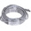 RS PRO Cat5e Male RJ45 to Male RJ45 Ethernet Cable, U/FTP, Grey, 10m