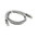RS PRO Cat5e Male RJ45 to Male RJ45 Ethernet Cable, U/UTP, Grey, 1m