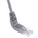 RS PRO Cat5e Male RJ45 to Male RJ45 Ethernet Cable, U/UTP, Grey PVC Sheath, 2m