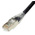 RS PRO Cat6a Male RJ45 to Male RJ45 Ethernet Cable, S/FTP, Black LSZH Sheath, 5m