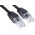 RS PRO Cat5e Male RJ45 to Male RJ45 Ethernet Cable, U/UTP, Black LSZH Sheath, 20m