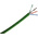 RS PRO Cat5 Ethernet Cable, U/UTP, Green PVC Sheath, 50m