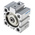 Festo Pneumatic Cylinder - 188226, 40mm Bore, 10mm Stroke, AEVC Series, Single Acting