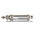 Norgren Double Acting Cylinder - KM/8025/M/10, 25mm Bore, 10mm Stroke, KM/8000/M Series, Double Acting