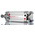 Norgren Pneumatic Piston Rod Cylinder - 50mm Bore, 80mm Stroke, PRA/802000/M Series, Double Acting