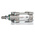 Norgren Double Acting Cylinder - 50mm Bore, 25mm Stroke, RA Series, Double Acting