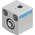 Festo Pneumatic Compact Cylinder - 188070, 10mm Bore, 5mm Stroke, AEVC Series, Single Acting