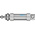 Festo Pneumatic Roundline Cylinder - 196021, 32mm Bore, 40mm Stroke, DSNU Series, Double Acting