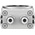 Festo DRRD Series 8 bar Double Action Pneumatic Rotary Actuator, 180° Rotary Angle
