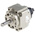 SMC CDRB1 Series 9.9 bar Pneumatic Rotary Actuator, 90° Rotary Angle, 50mm Bore