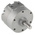 SMC CRB Series 0.7 MPa Double Action Pneumatic Rotary Actuator, 180° Rotary Angle, 20mm Bore