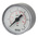 RS PRO Analogue Pressure Gauge 6bar Back Entry, UKAS, 0bar min.